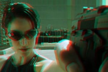 3D stereoscopic anaglyph video