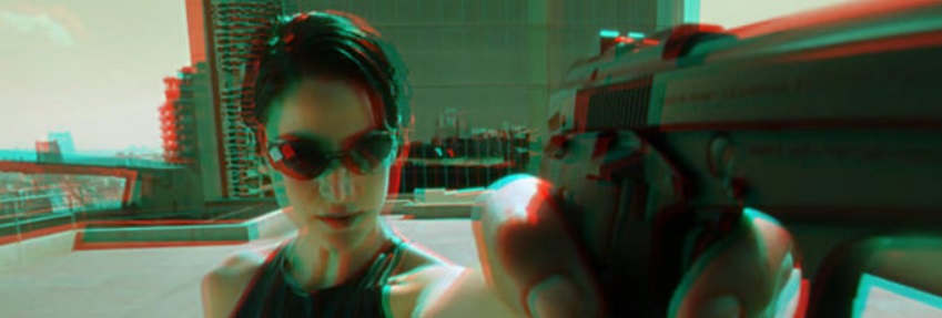 3D stereoscopic anaglyph video